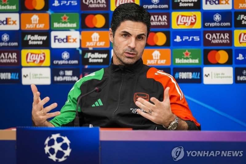 아르테타 아스널 감독 (출처=연합뉴스)