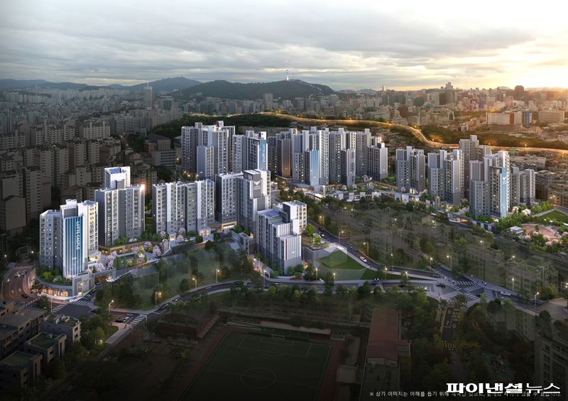 창경궁 롯데캐슬 시그니처 조감도. 롯데건설 제공
