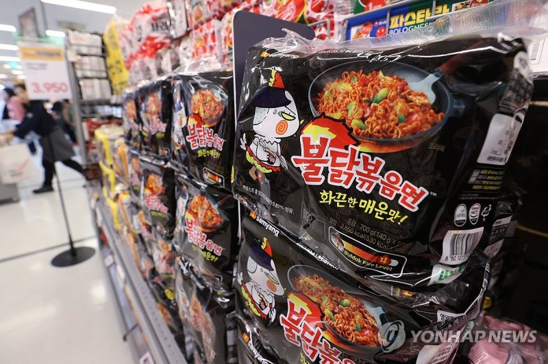 불닭 수출 호조…삼양 매출↑ (출처=연합뉴스)