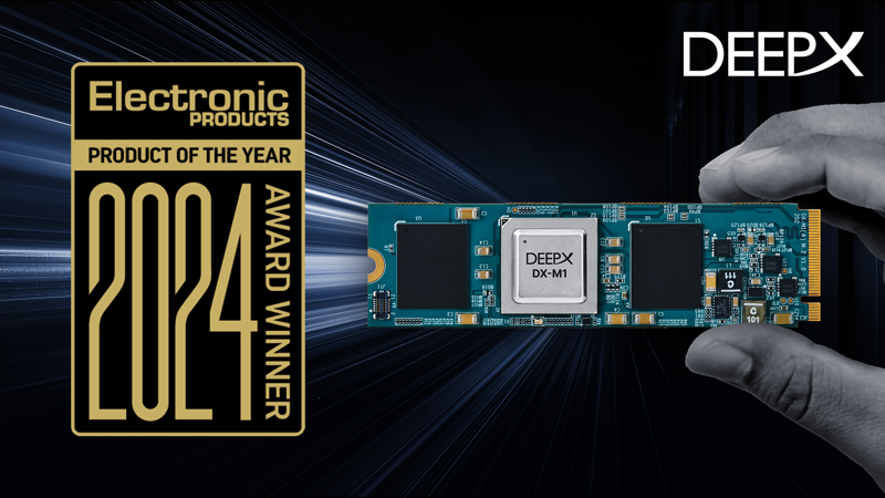딥엑스, 글로벌 전자산업 전문지 '2024년 올해의 제품상' 수상