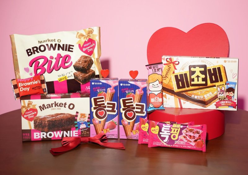 밸런타인데이 한정판 제품 (출처=연합뉴스)