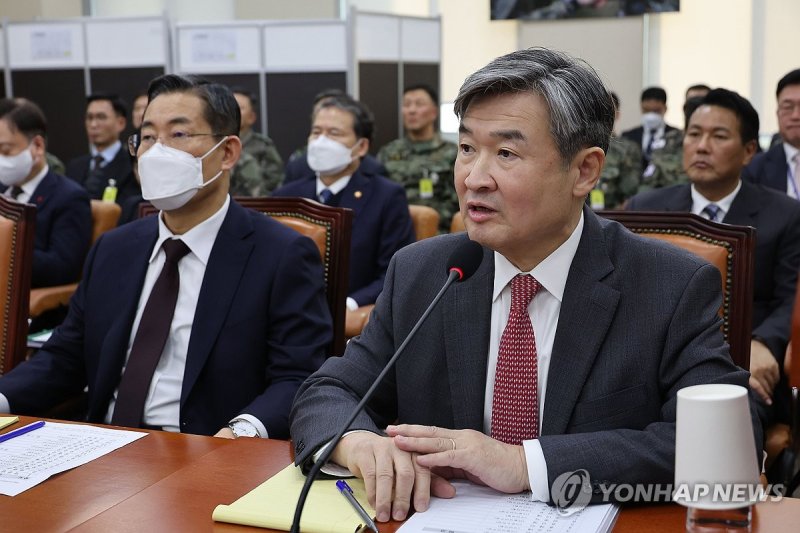 조태용 국가정보원장 답변 (출처=연합뉴스)