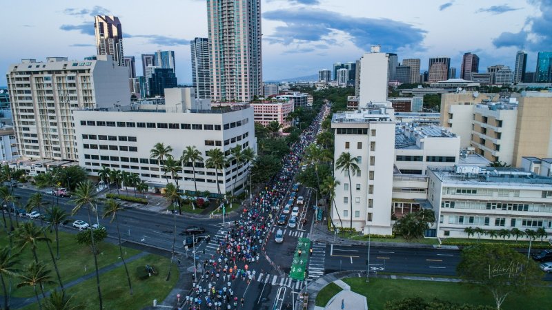 킹스러너 10K(하와이관광청 제공)