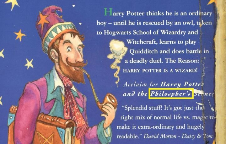 쓰레기통행 해리포터 초판… 사라진 철자 'o' 덕에 3800만원 낙찰