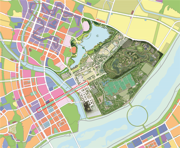 세종시 도시상징광장 위치도