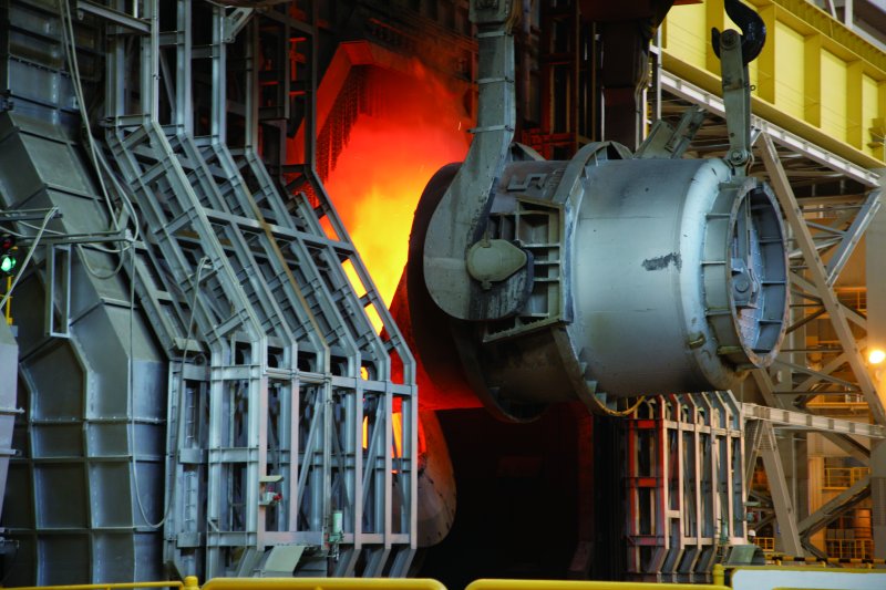 [서울=뉴시스]포스코 제강공장 전로.(사진=포스코 제공) *재판매 및 DB 금지