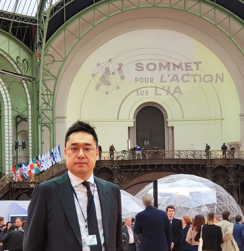 아이지에이웍스 마국성 대표, 파리 AI 정상회의 참석