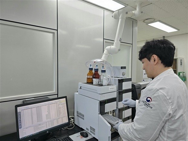 인도네시아 수출농산물 분석 실험실. (농관원 제공)