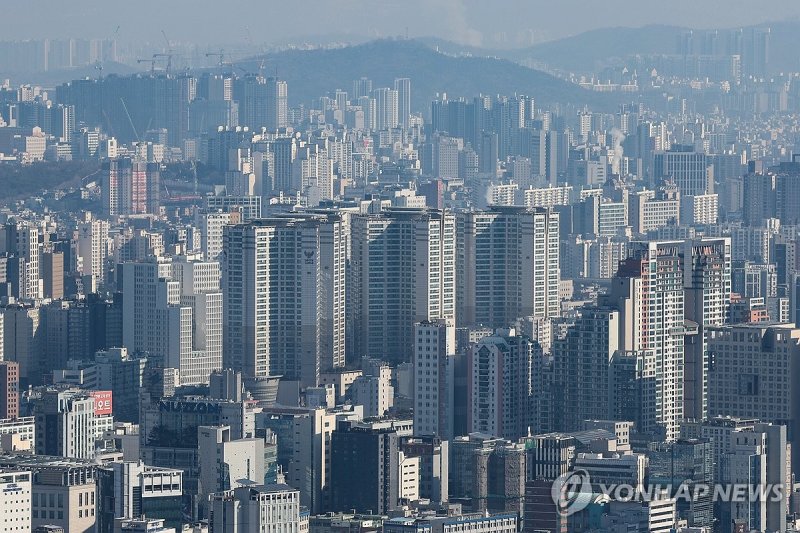 서울 시내 아파트 (출처=연합뉴스)