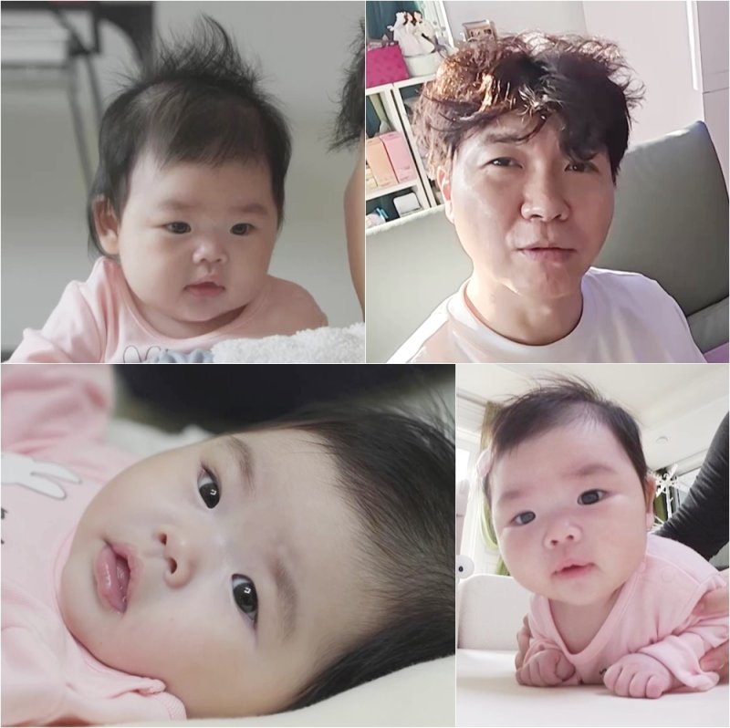 박수홍 딸 재이, 3초면 울음 뚝 순둥이…환생한 아이 같아