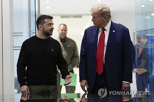 젤렌스키와 트럼프 (출처=연합뉴스)