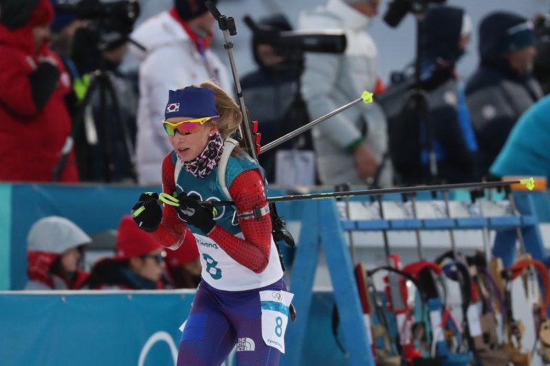 바이애슬론 국가대표 예카테리나 아바쿠모바. /뉴스1 DB ⓒ News1 유승관 기자