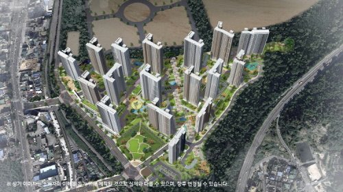 창원 메가시티 자이&위브_조감도