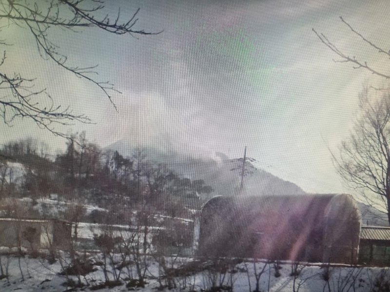 창원시 진해구 용원동 야산 산불 (출처=연합뉴스)