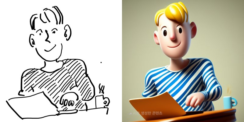 기자가 업무하는 모습을 담은 자화상을 갤럭시 S25 탑재 '그리기 어시스턴트'가 3D 그래픽으로 합성해준 모습./뉴스1 ⓒ News1 윤주영 기자