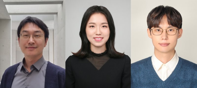 [울산=뉴시스] 구미현 기자 = 사진 왼쪽부터 윤의성 교수, 이지민 교수, 노형준 연구원 (UNIST 제공) photo@newsis.com *재판매 및 DB 금지