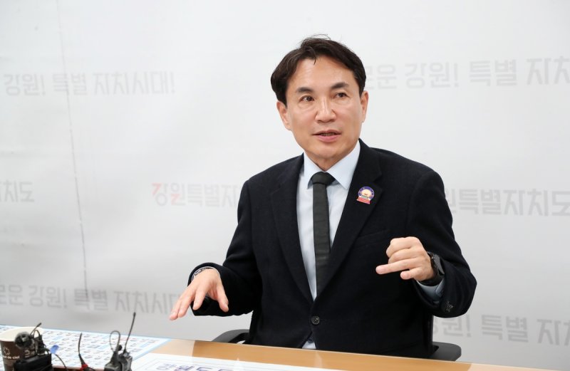 김진태 강원도지사 (출처=연합뉴스)