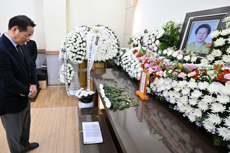 일본군 위안부 피해자 길원옥 할머니 별세