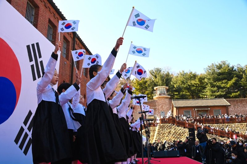 지난해 삼일절 기념 '서대문, 1919 그날의 함성' 모습 (출처=연합뉴스)