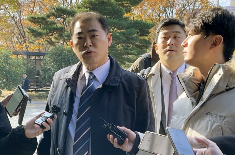 '홍준표 대구시장이 17일 허위 사실을 유포한 혐의(공직선거법 위반)로 선거 브로커 명태균 씨 법률대리인인 남상권 변호사를 검찰에 고발했다. 2024.11.25/뉴스1 ⓒ News1 자료 사진