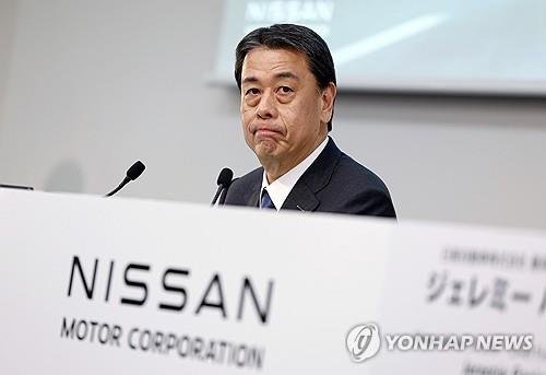 우치다 마코토 닛산자동차 사장 (출처=연합뉴스)