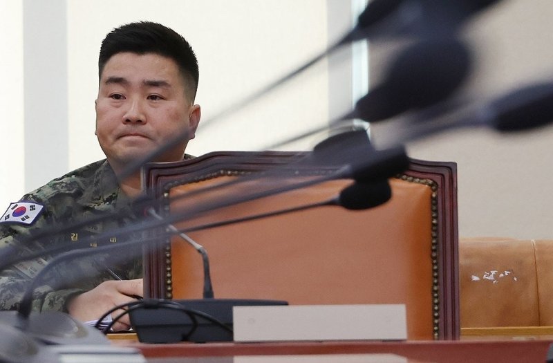 국방위 현안질의 출석한 김현태 707특임단장 (출처=연합뉴스)