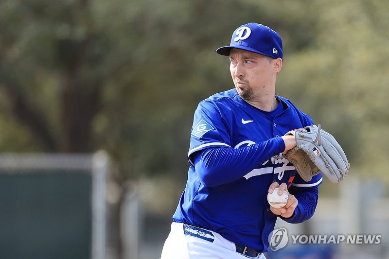 다저스 합류한 좌완 선발 블레이크 스넬 (출처=연합뉴스)
