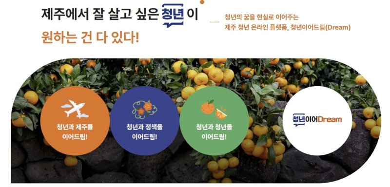 제주 청년이어드림 (출처=연합뉴스)