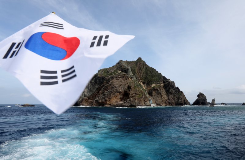 여객선에서 바라본 경상북도 울릉군 독도가 절경. 뉴스1 ⓒ News1 박세연 기자