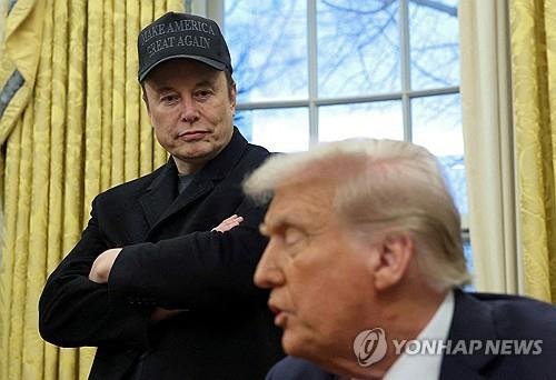 머스크와 트럼프 (출처=연합뉴스)
