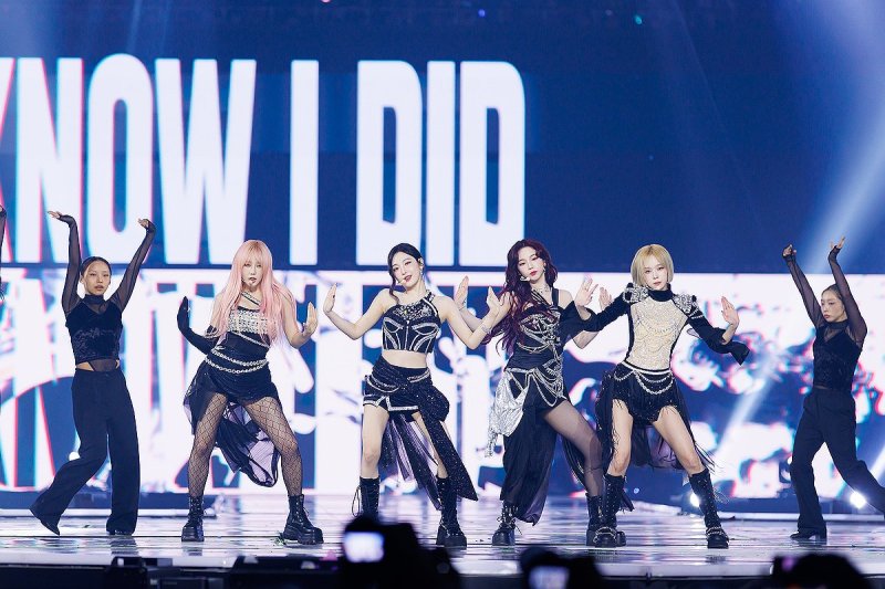 MMA 2024 출연한 걸그룹 에스파 (출처=연합뉴스)