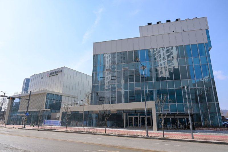 6월 개관 예정인 공주 행복누림 전경. (공주시 제공. 재판매 및 DB금지) /뉴스1