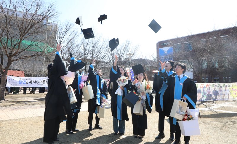 서원대 2024학년도 전기 학위수여식.(서원대학교 제공. 재판매 및 DB금지)/뉴스1