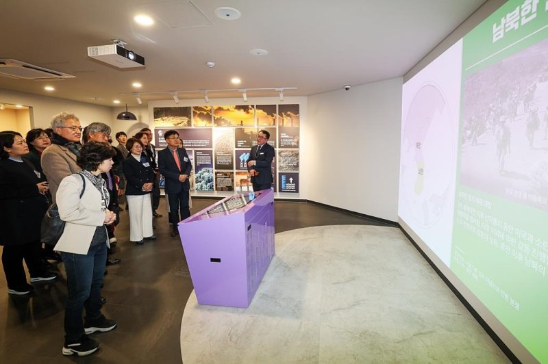 경기교육청 미래통일교육센터 개관 (출처=연합뉴스)