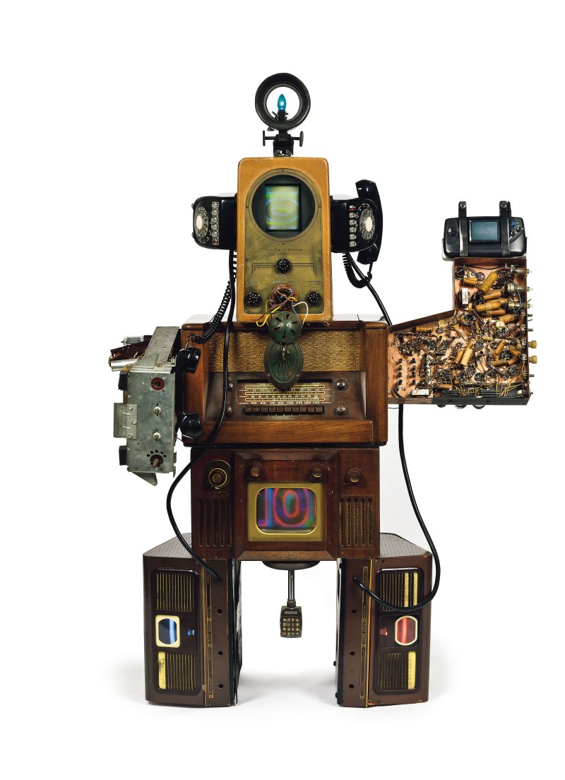백남준, [Hacker Newbie], 68×108.5×155.5(h)cm, 1994, 추정가 1억 3000만원~2억 5000만원 *재판매 및 DB 금지