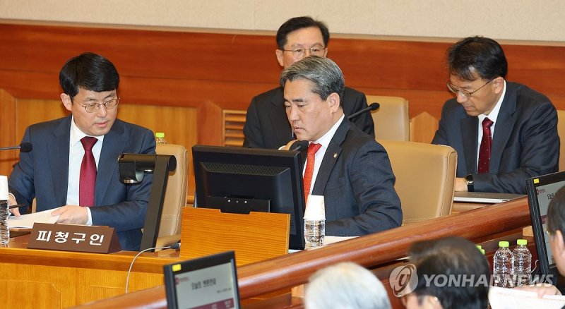 윤 대통령 변호인단, 탄핵심판 9차 변론 참석 (출처=연합뉴스)