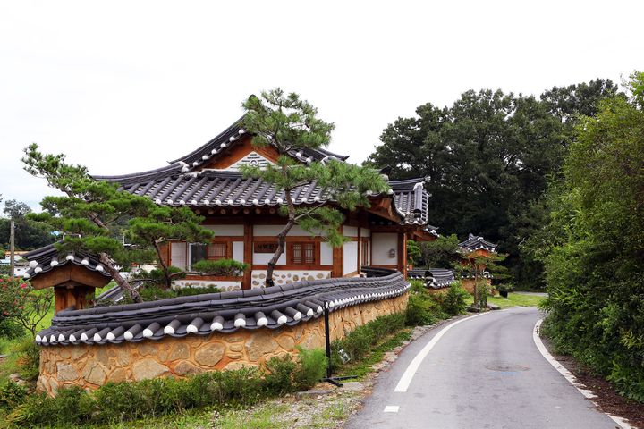 충남 부여 쌍북리 한옥 마을. 국가유산청 제공