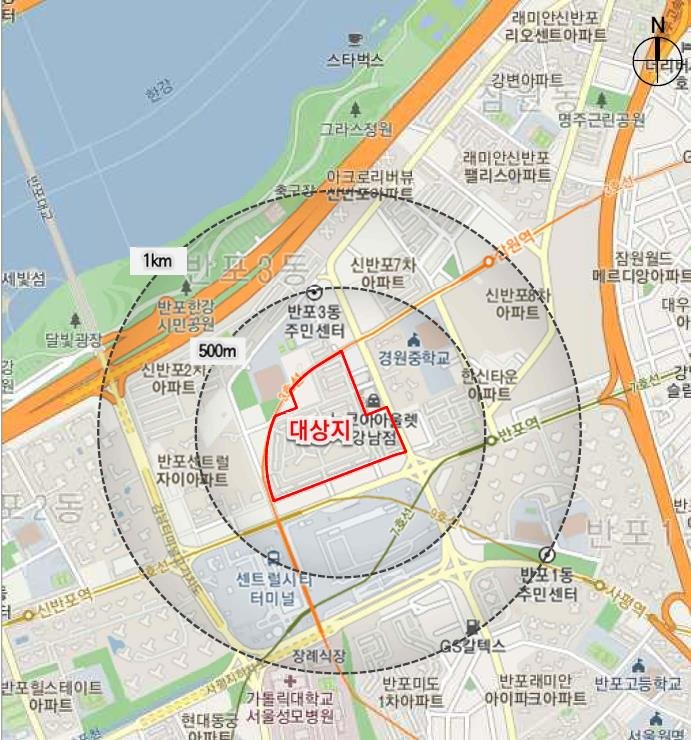 [서울=뉴시스]서울 서초구 잠원동 신반포4차아파트가 최고 49층 높이의 1828세대의 대규모 아파트 단지로 재건축된다. (사진=서울시 제공). 2023.12.21. photo@newsis.com