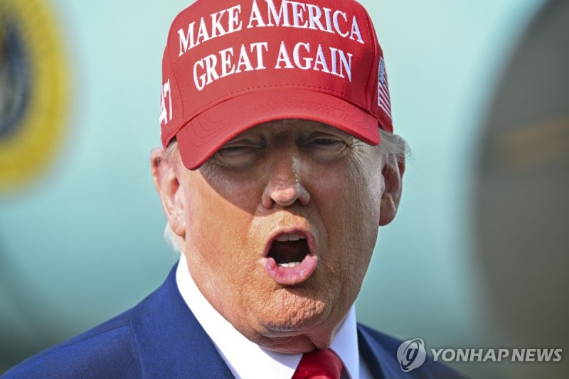 도널드 트럼프 미국 대통령 (출처=연합뉴스)