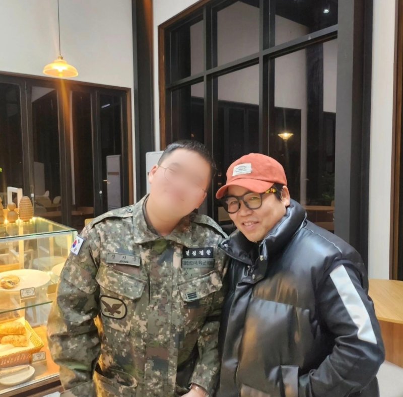 [서울=뉴시스] 배우 정은표가 군 복무 중인 아들 정지웅의 근황을 전했다. (사진=정은표 인스타그램 캡처) 2025.02.19. photo@newsis.com *재판매 및 DB 금지