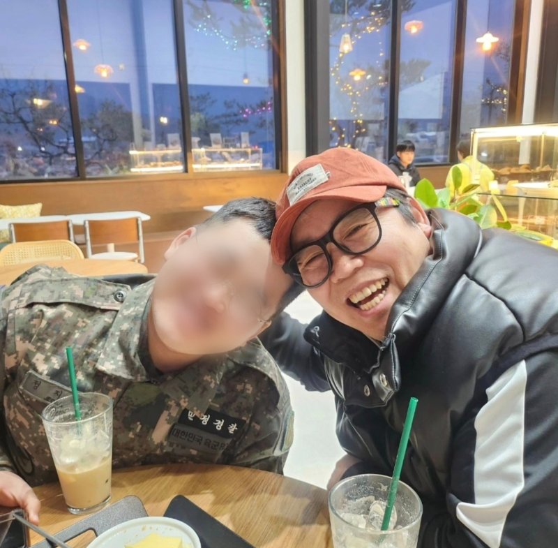 [서울=뉴시스] 배우 정은표가 군 복무 중인 아들 정지웅의 근황을 전했다. (사진=정은표 인스타그램 캡처) 2025.02.19. photo@newsis.com *재판매 및 DB 금지