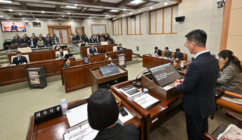 제305회 정선군의회 임시회 제1차 본회의. *재판매 및 DB 금지