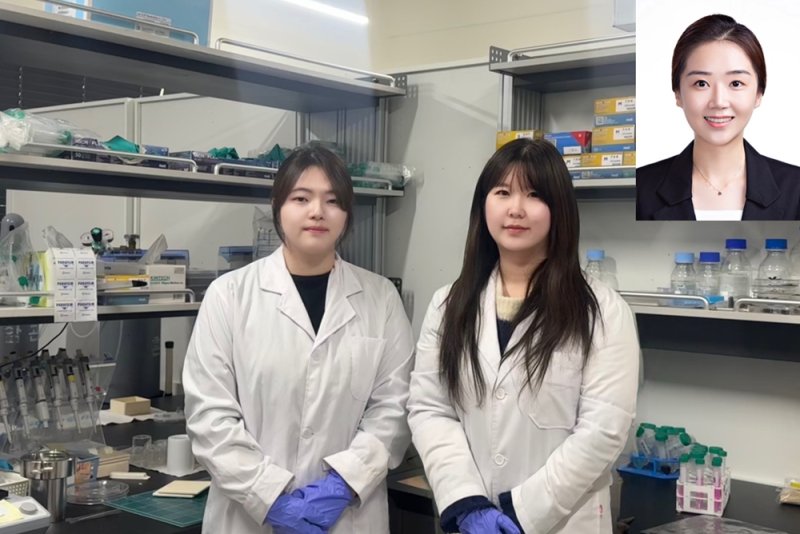 [용인=뉴시스] 단국대학교 김가영 교수(오른쪽) 연구팀. (사진=단국대 제공) 2025.02.19. photo@newsis.com