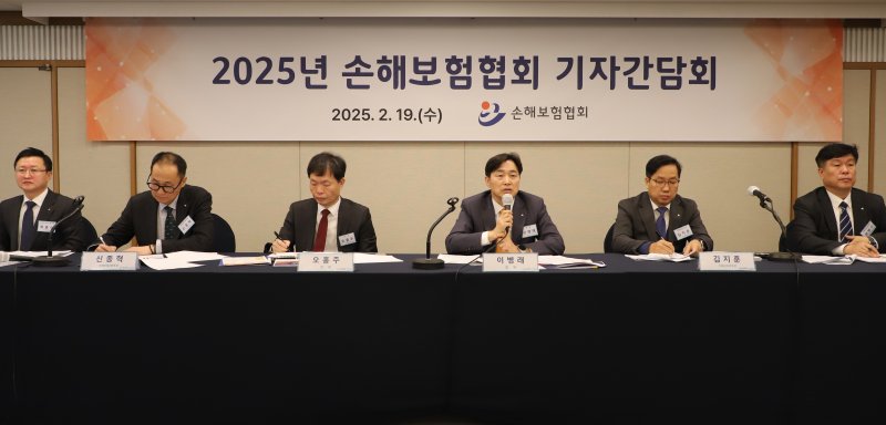 이병래 손해보험협회장이 19일 치매·간병보험 가입자에 대한 세액공제 등의 인센티브 제공 방안을 정부에 건의하겠다고 밝혔다./사진제공=손해보험협회