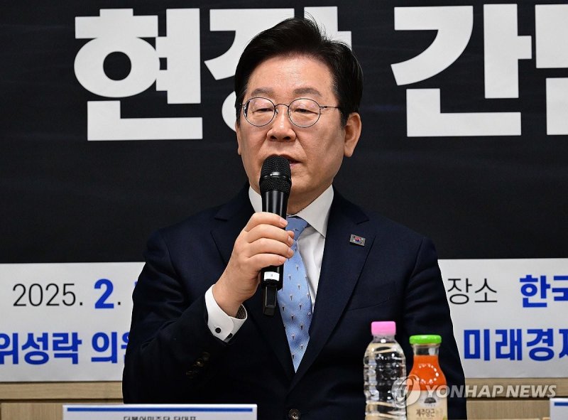 발언하는 이재명 대표 (출처=연합뉴스)