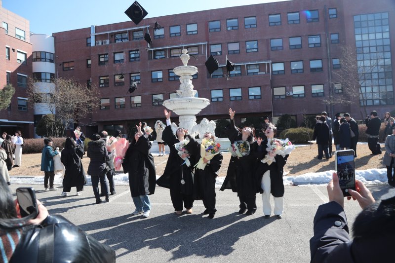한림성심대학교 2024학년도 제82회 전기 학위수여식.(한림성심대학교 제공. 재판매 및 DB금지)/뉴스1