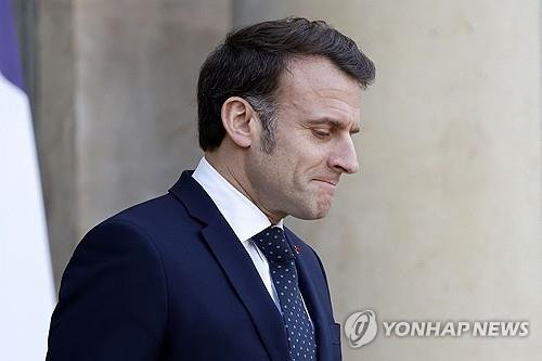 마크롱 프랑스 대통령 (출처=연합뉴스)