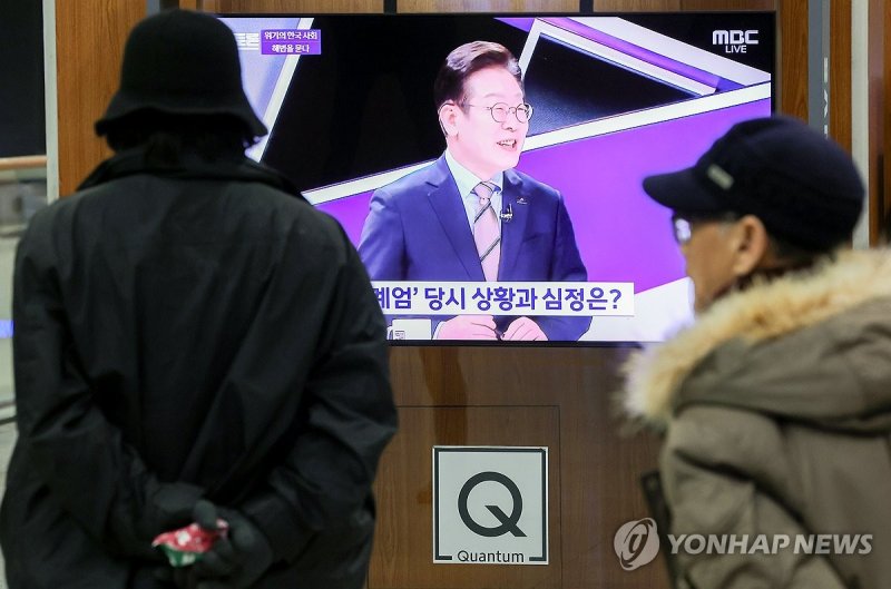 이재명 대표, '100분 토론' 출연 (출처=연합뉴스)