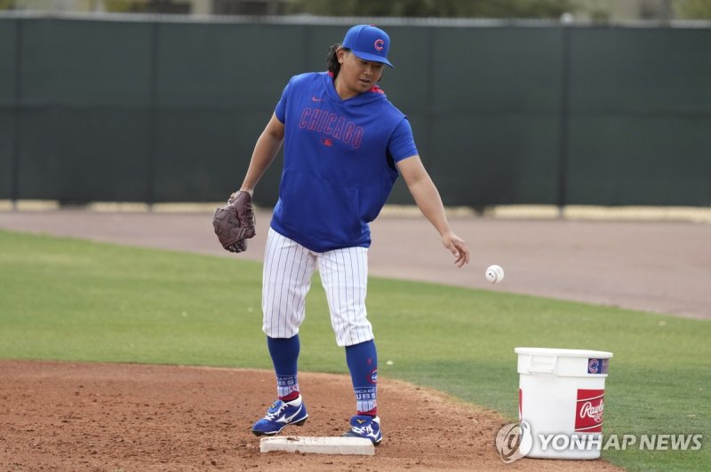 시카고 컵스의 이마나가 쇼타 (출처=연합뉴스)