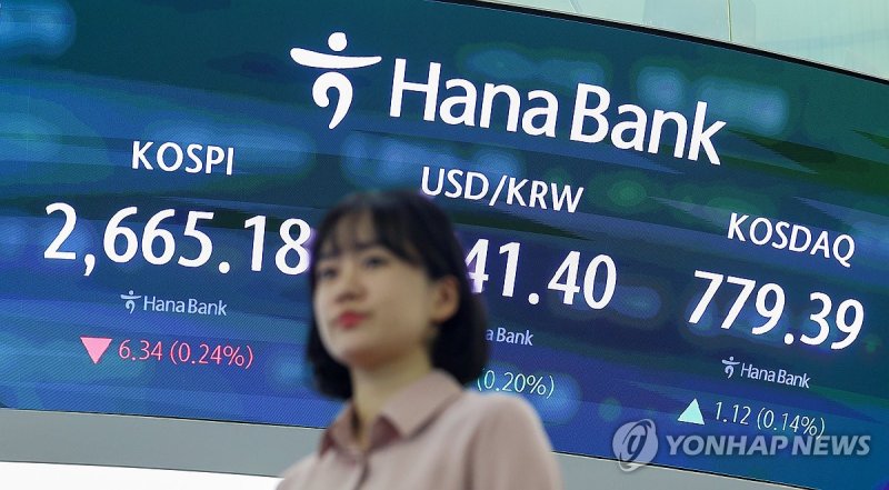 코스피, 코스닥지수 약보합세로 출발 (출처=연합뉴스)